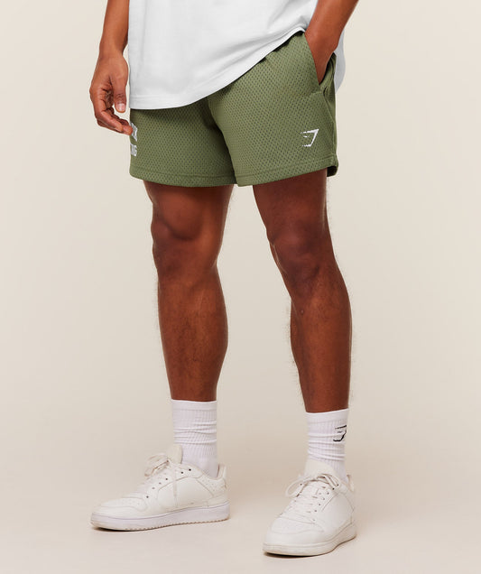 Lifting Mesh 5\" Shorts - US 3002
