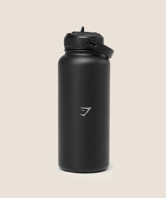 Metal Insulated Straw Bottle 1L - US 3228