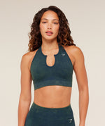 Steel Seamless Halter Neck Bra - US 8969