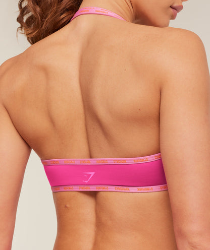 Micro Logo Clasp Minimal Bra - US 8274