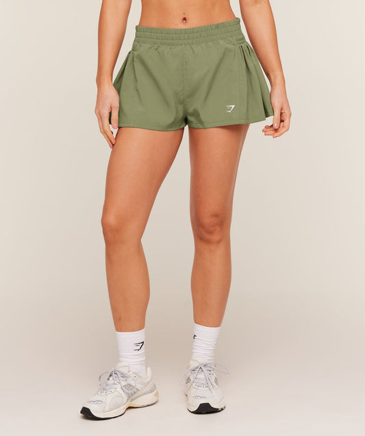Flutter Woven Shorts - US 4931