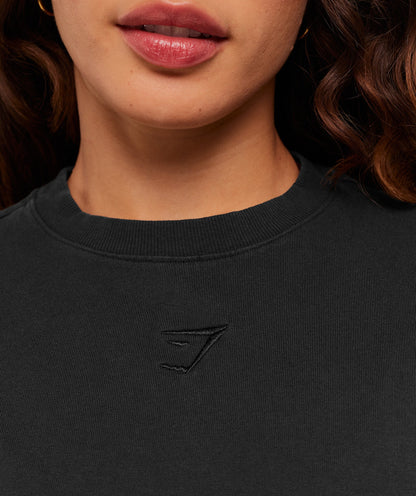 Power Washed Long Sleeve Top - US 8561
