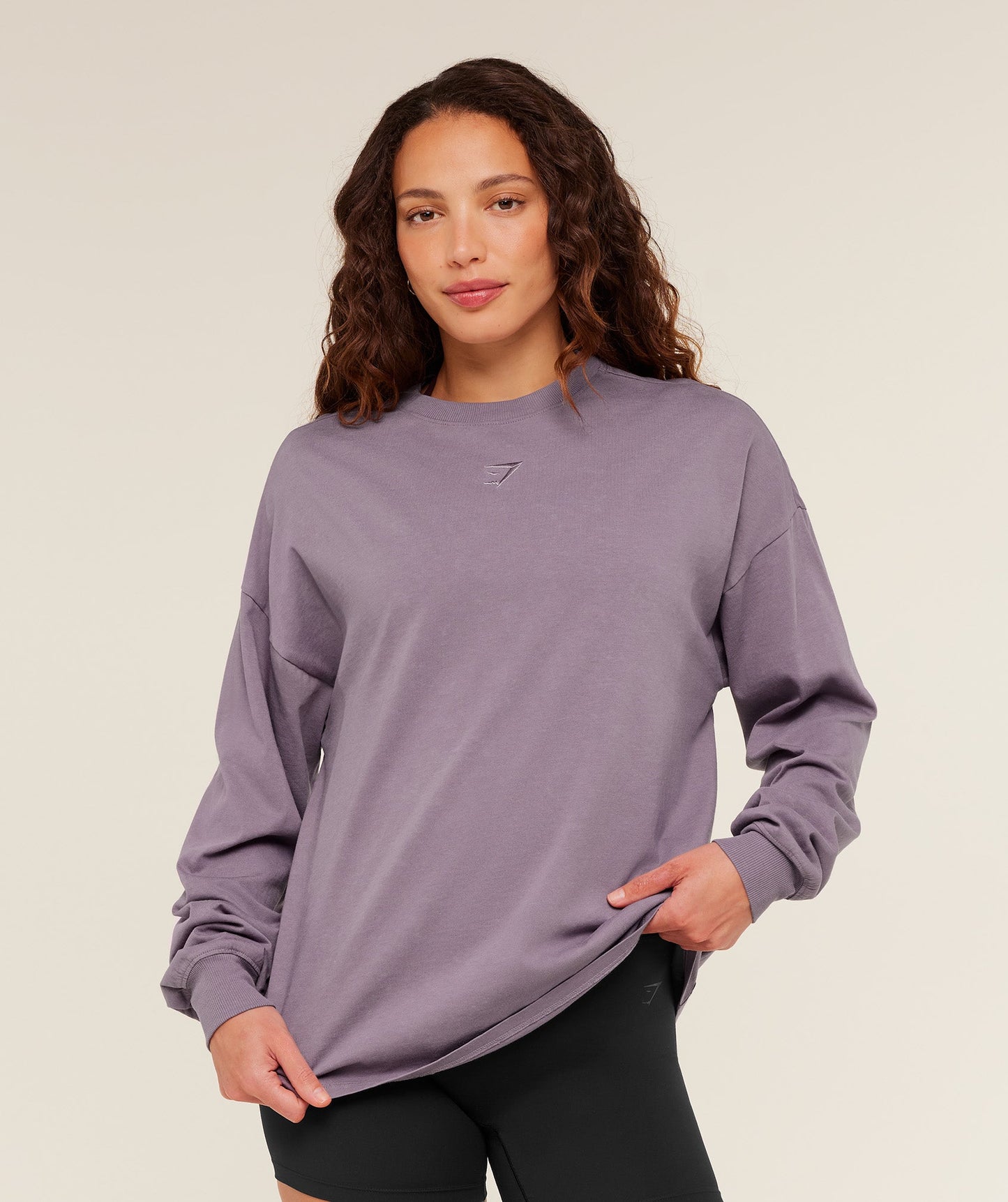 Power Washed Long Sleeve Top - US 1203
