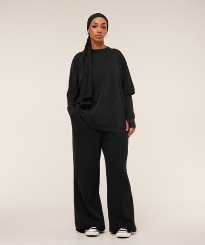 Pump Cover Structured Fleece Top - US 8216