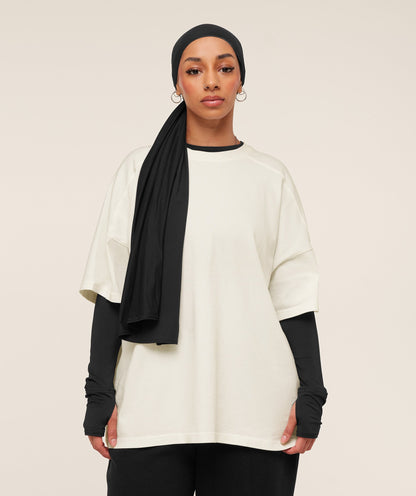 Pump Cover Structured Fleece Top - US 8216