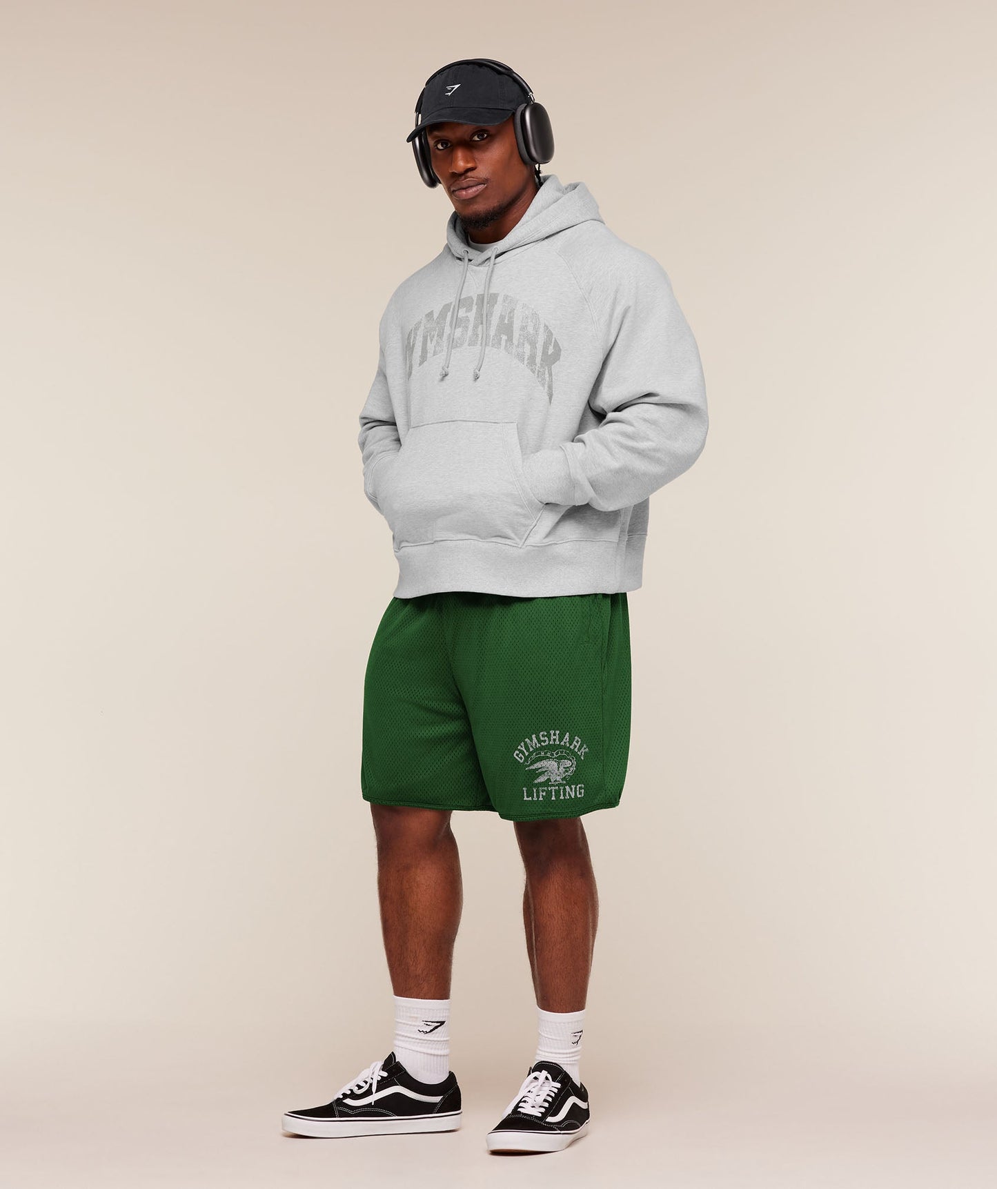 Retro Collegiate Graphic Hoodie - US 3222