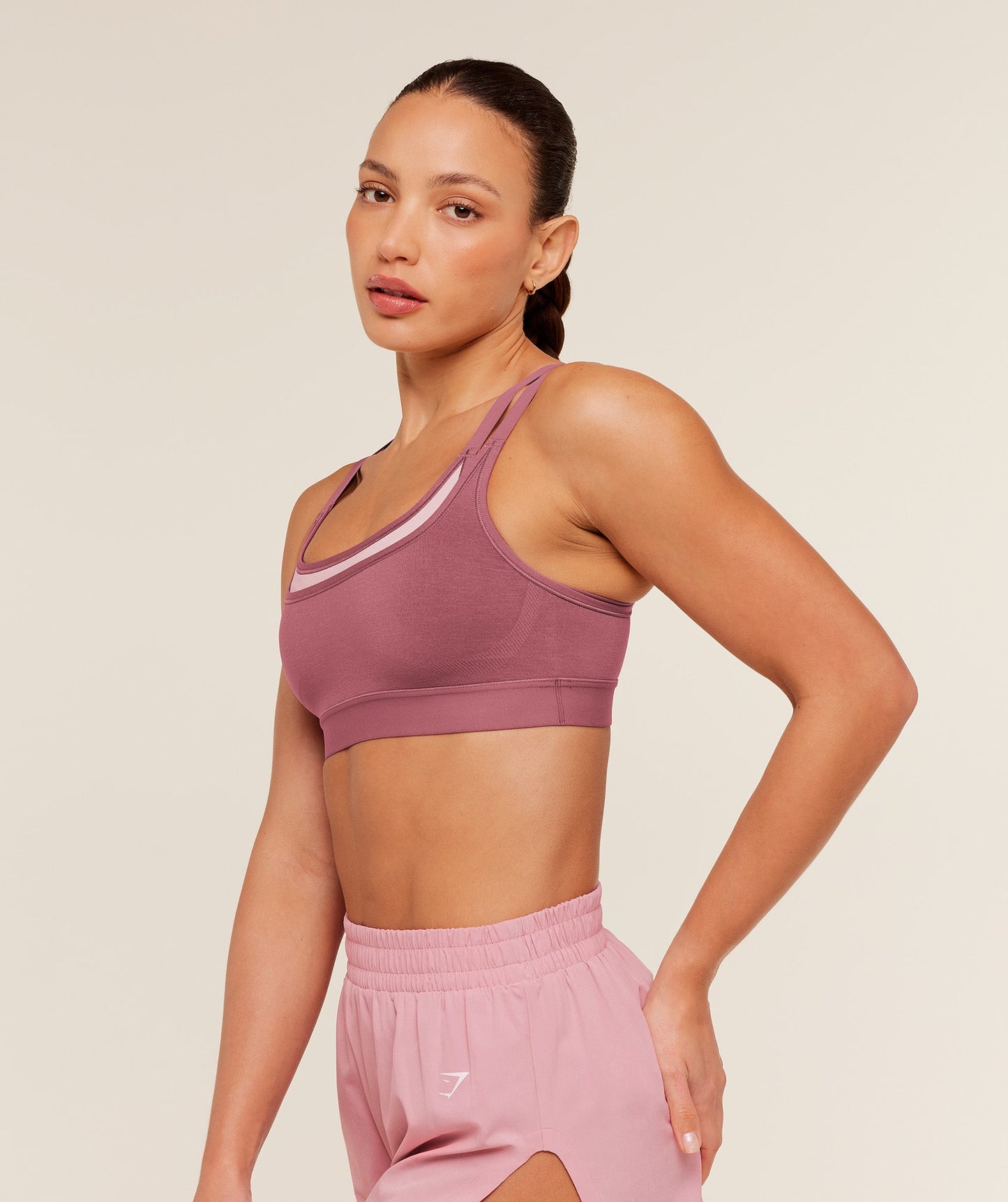 Interval Seamless Medium Support Sports Bra - US 8295