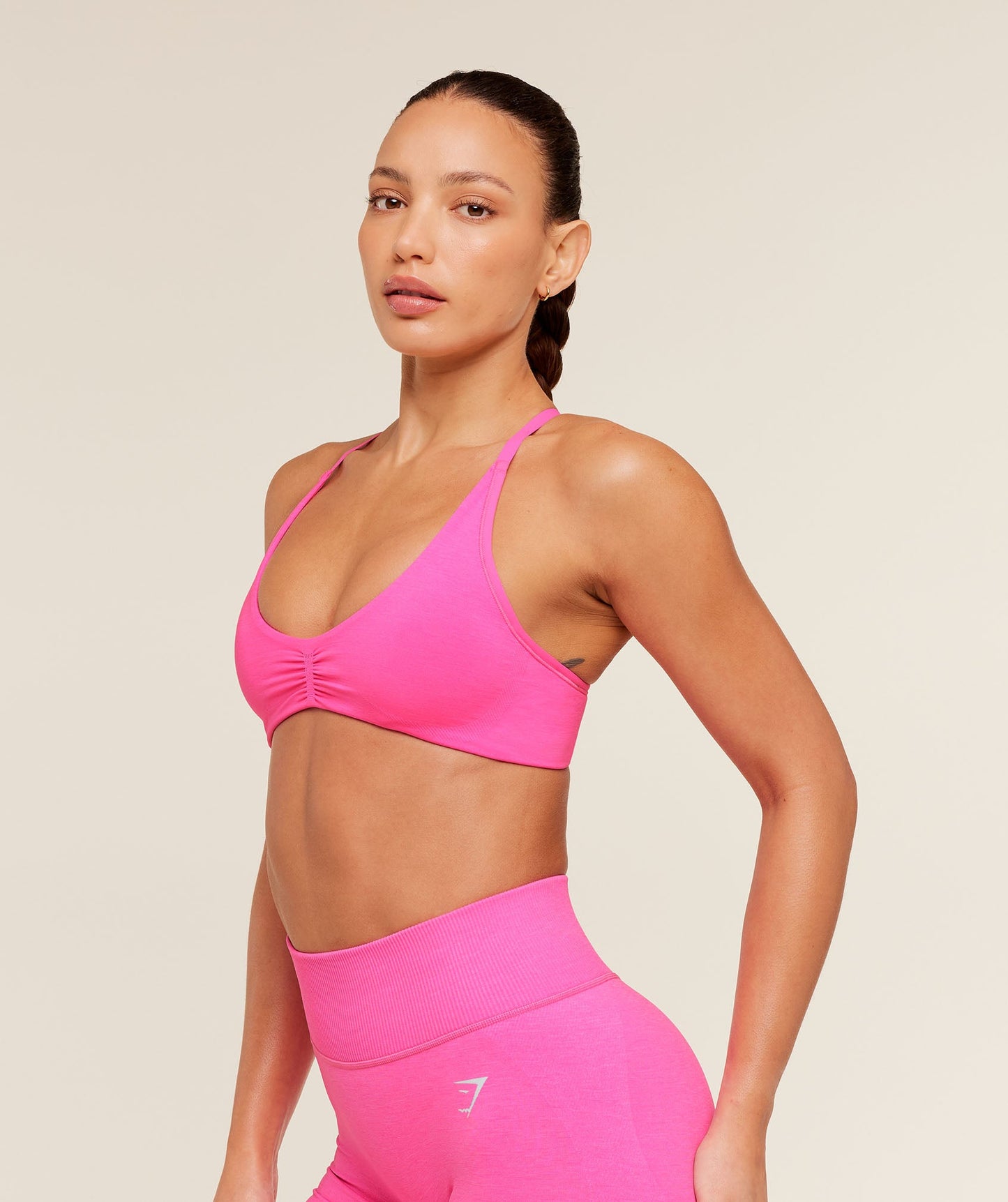 Interval Seamless Light Support Sports Bra - US 9820