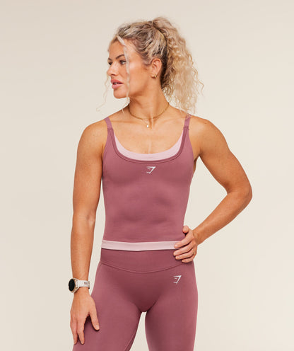 Interval Seamless Midi Tank - US 3687