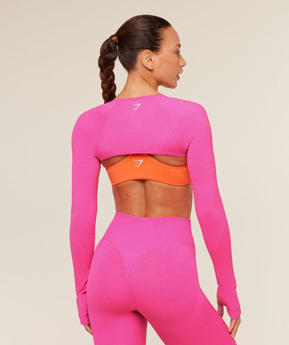 Interval Seamless Shrug - US 8495