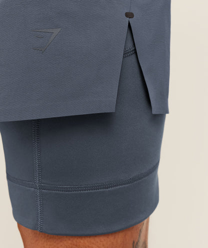 Running Elite 2 in 1 5\" Shorts - US 1577