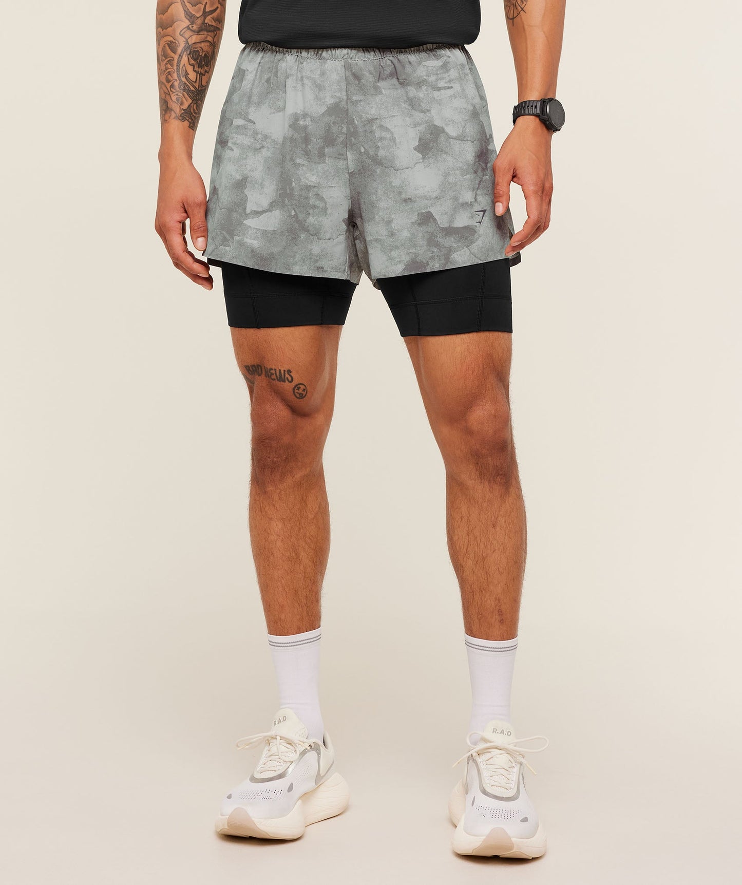 Running Elite 2 in 1 5\" Shorts - US 1577