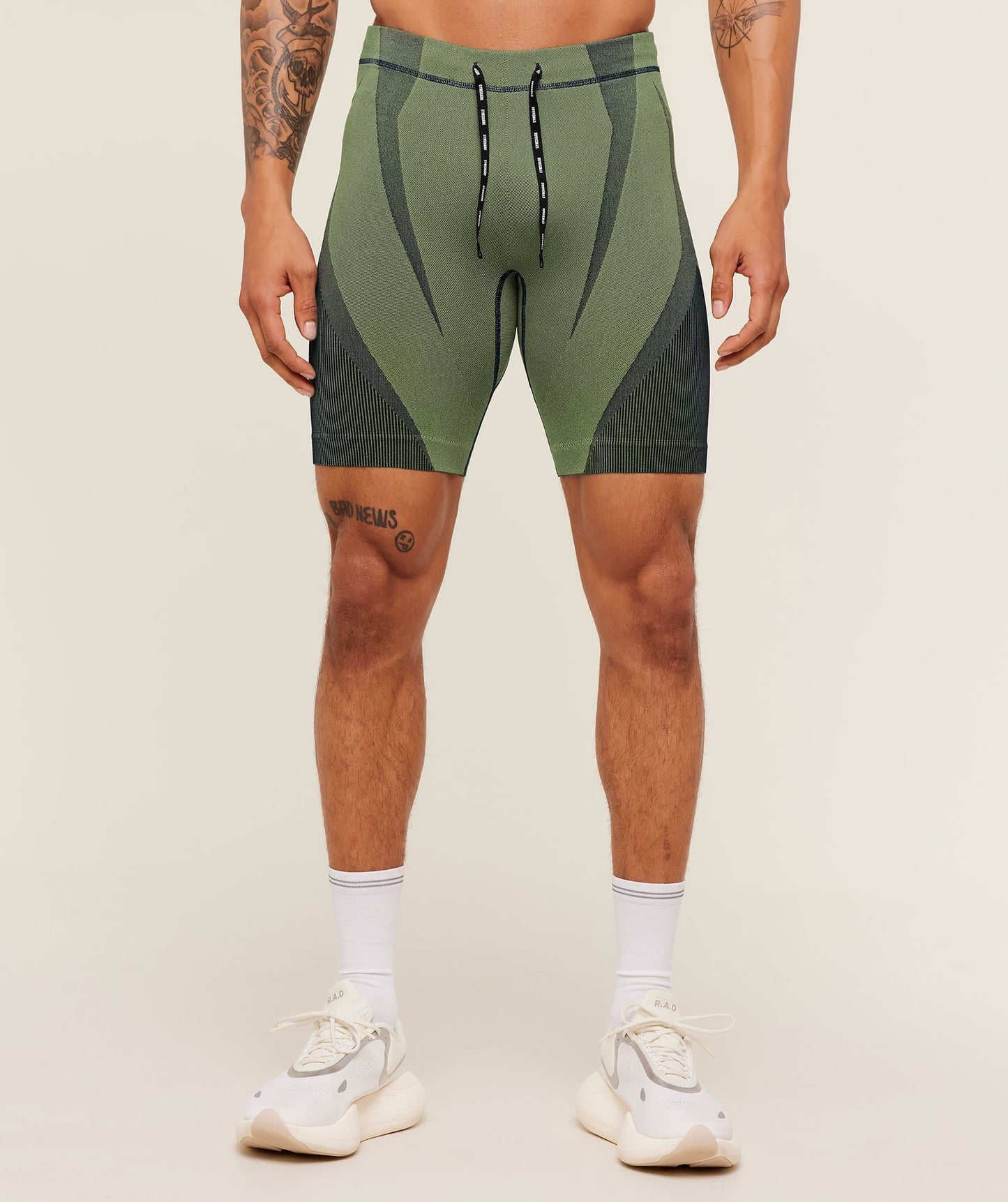 Seamless Running Half Tight - US 8173