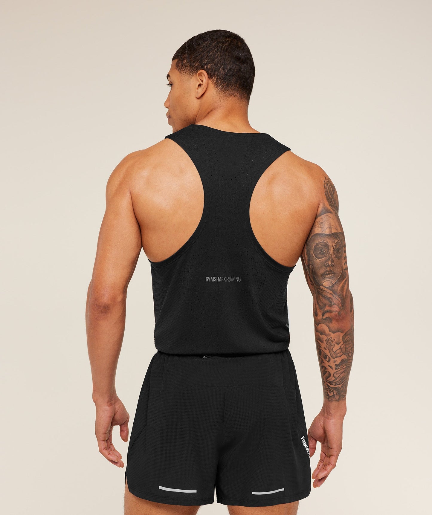 Seamless Running Half Tight - US 2996