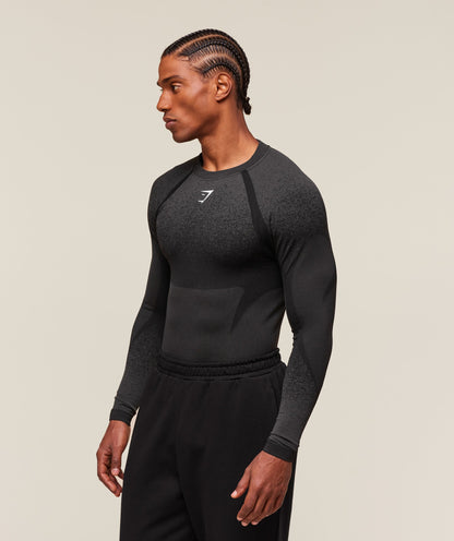 Shadow Seamless Long Sleeve T-Shirt - US 3196