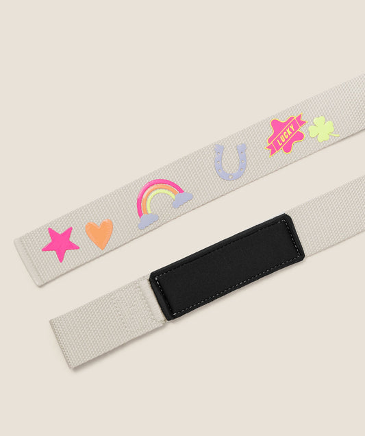 Lucky Graphic Silicone Lifting Straps - US 7066