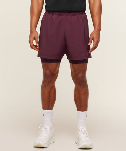 Sport 5\" 2 in 1 Shorts - US 7242
