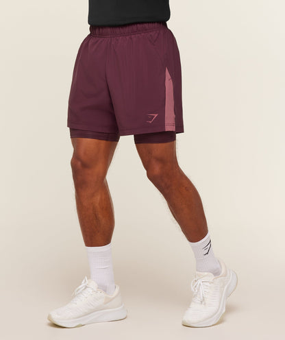 Sport 5\" 2 in 1 Shorts - US 2341