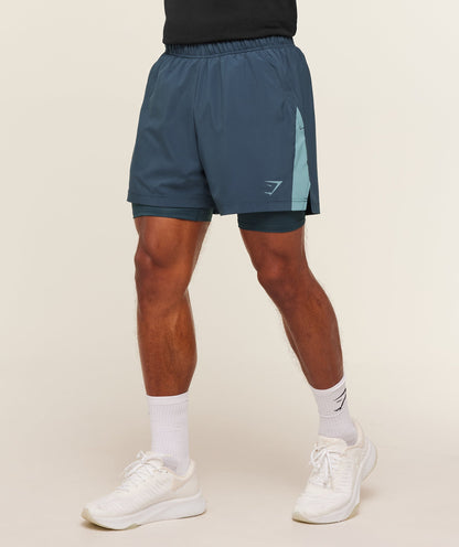 Sport 5\" 2 in 1 Shorts - US 7813