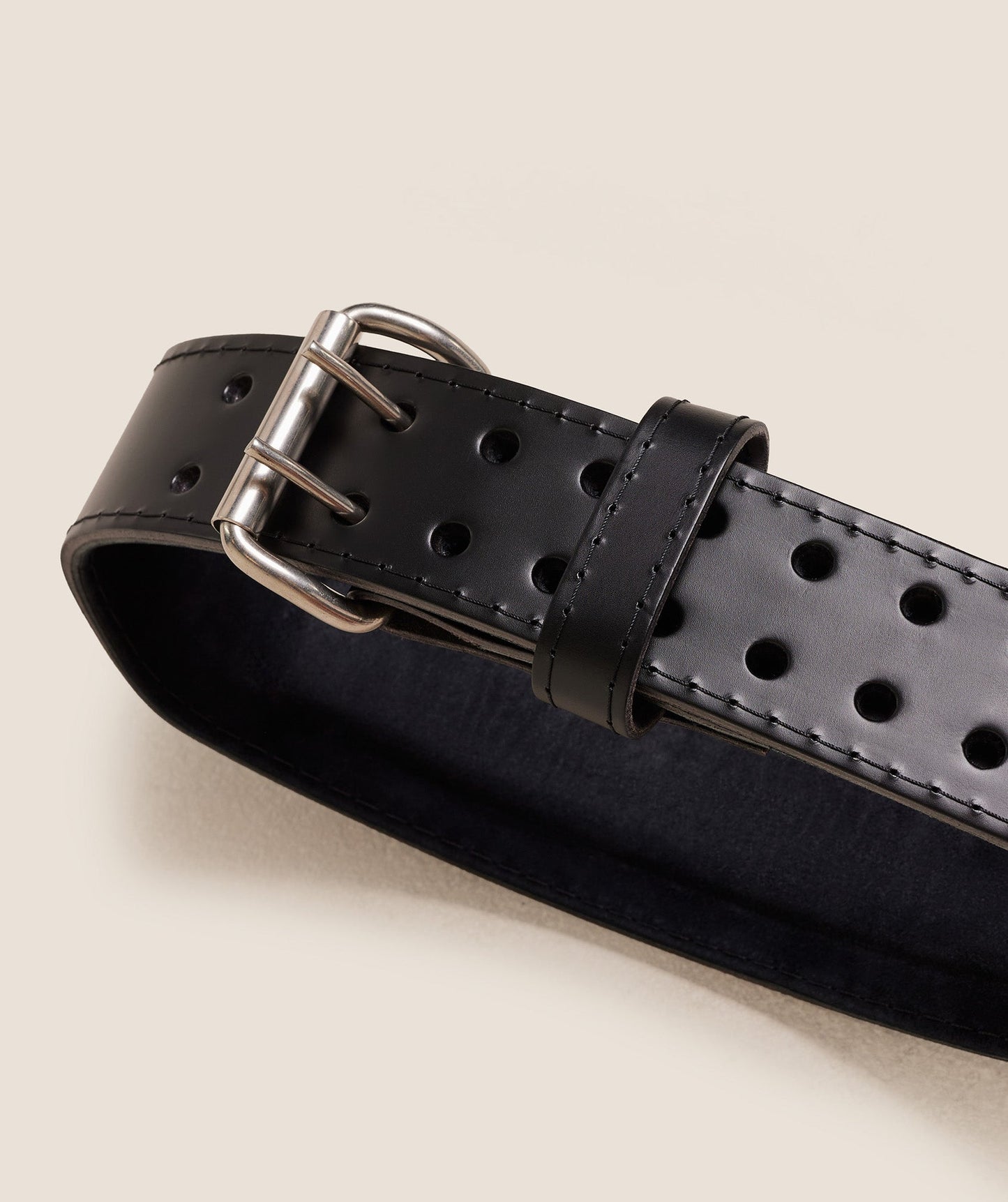 Tapered Double Prong Lifting Belt - US 5367