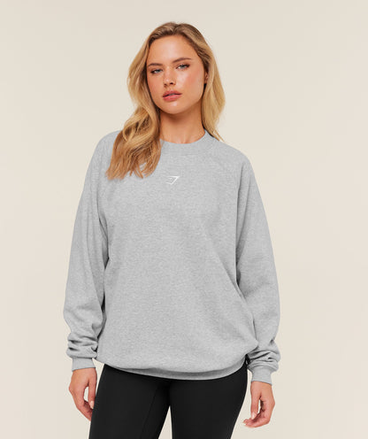 Training Oversized Fleece Sweatshirt - US 8658