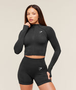 Vital Seamless Midi Zip 2.0 Pullover - US 0136