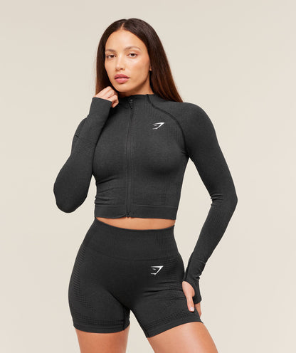 Vital Seamless Midi Zip 2.0 Pullover - US 3447
