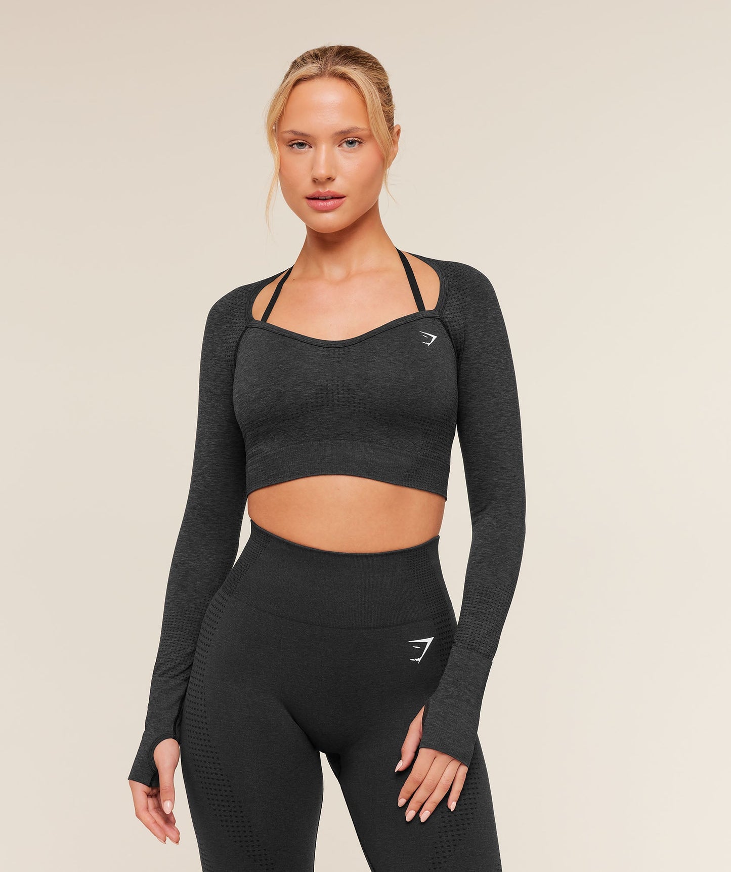 Vital Sweetheart Neck Crop Top - US 5036