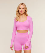 Vital Sweetheart Neck Crop Top - US 8640