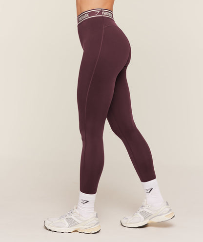 Waistband Logo Leggings - US 9365