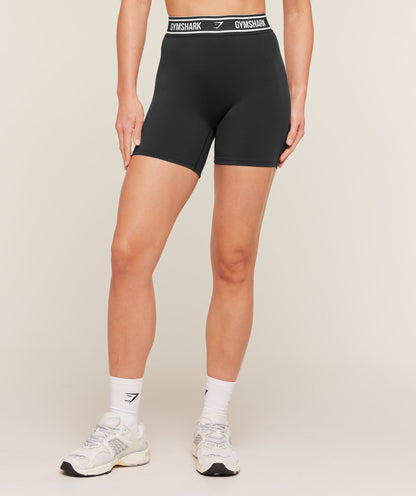 Waistband Logo Shorts - US 0581