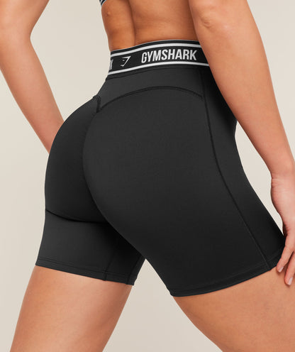 Waistband Logo Shorts - US 0581