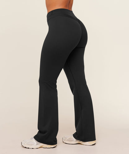 Whitney Mid-High Rise Flared Leggings - US 5437