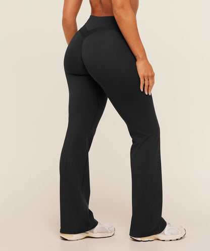 Whitney Mid-High Rise Flared Leggings - US 5437
